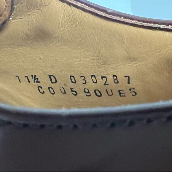 Cole Haan Mens Calhoun Dress Oxford Split Brown Leather Shoes, Size 11.5 D - Picture 8 of 10